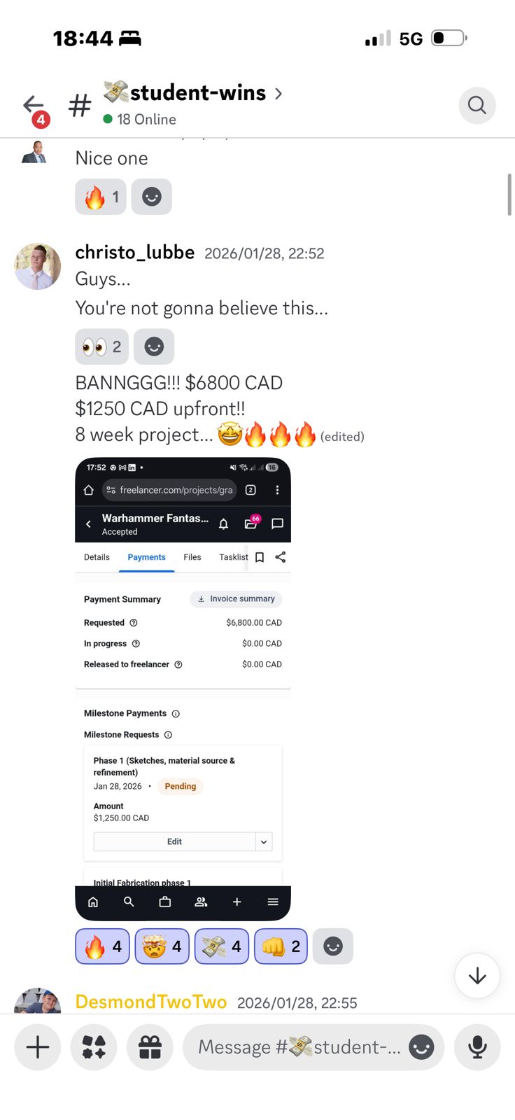 christo_lubbe — $6,800 CAD project 🤯